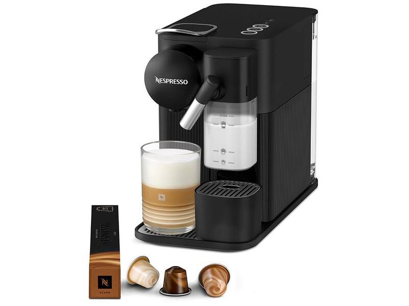 Cafeteira Nespresso New Lattissima One Preta para Café Espresso
